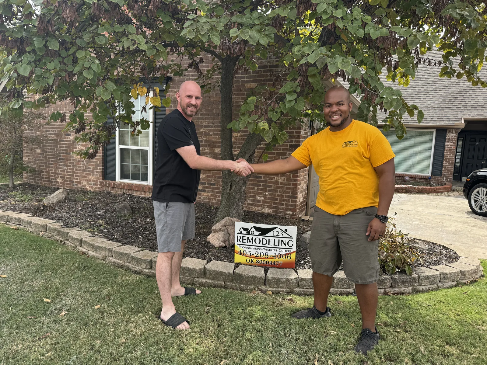 Job Complete — Happy Customer