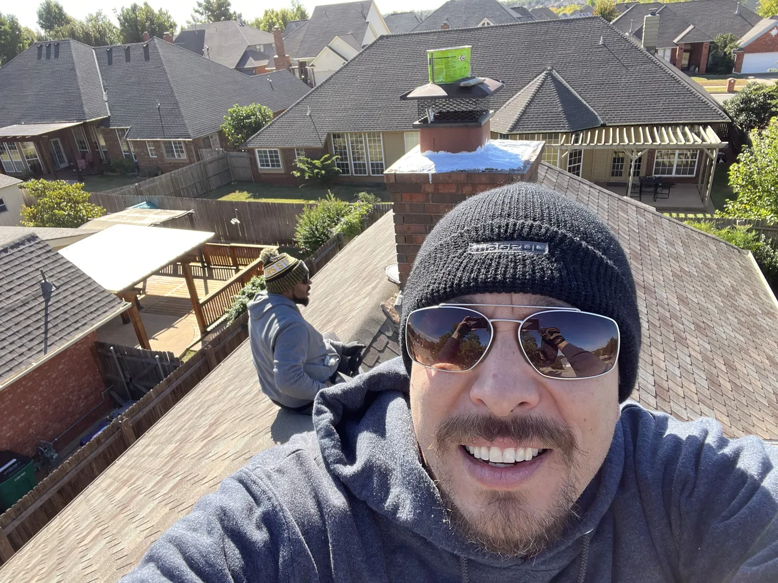 On-the-Roof Inspection